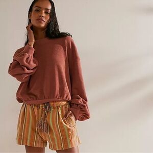 Free people beach happy pullover